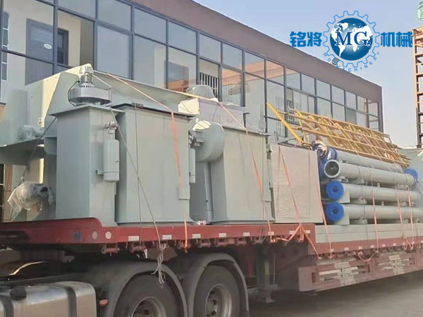 陜西西安定制犁刀混合機成套設備發貨！