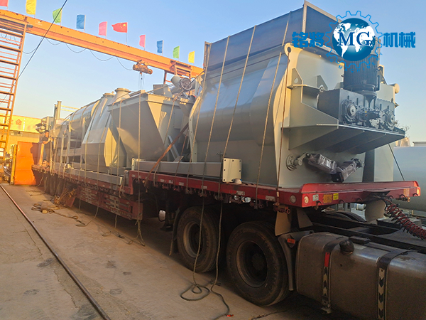 江西南昌全自動干粉砂漿生產(chǎn)線發(fā)貨！
